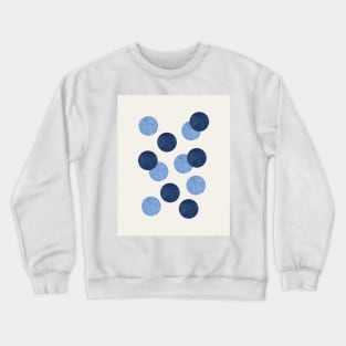 Bubbles - Navy Blue Crewneck Sweatshirt